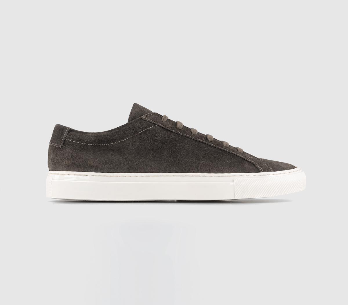 Common ProjectsAchilles Low Trainers Warm Grey Waxed Suede