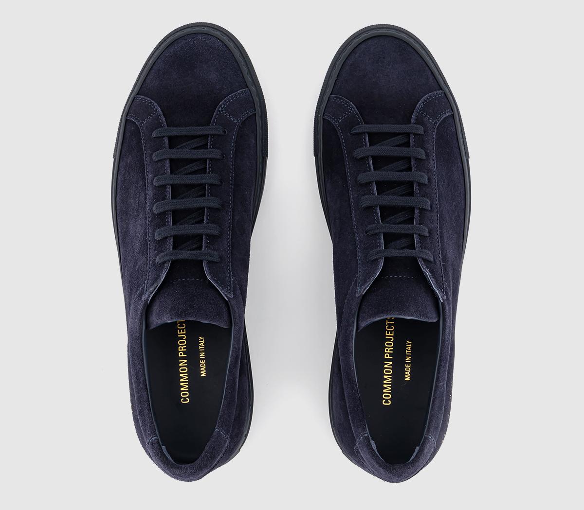Common ProjectsAchilles Low Trainers Navy Mono Suede