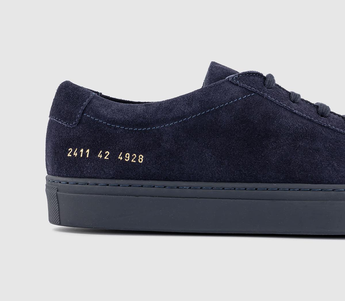 Common ProjectsAchilles Low Trainers Navy Mono Suede