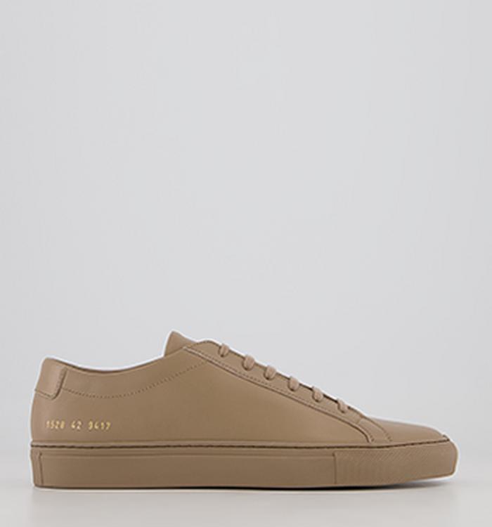 Common Projects Achilles Low Trainers M Coffee
