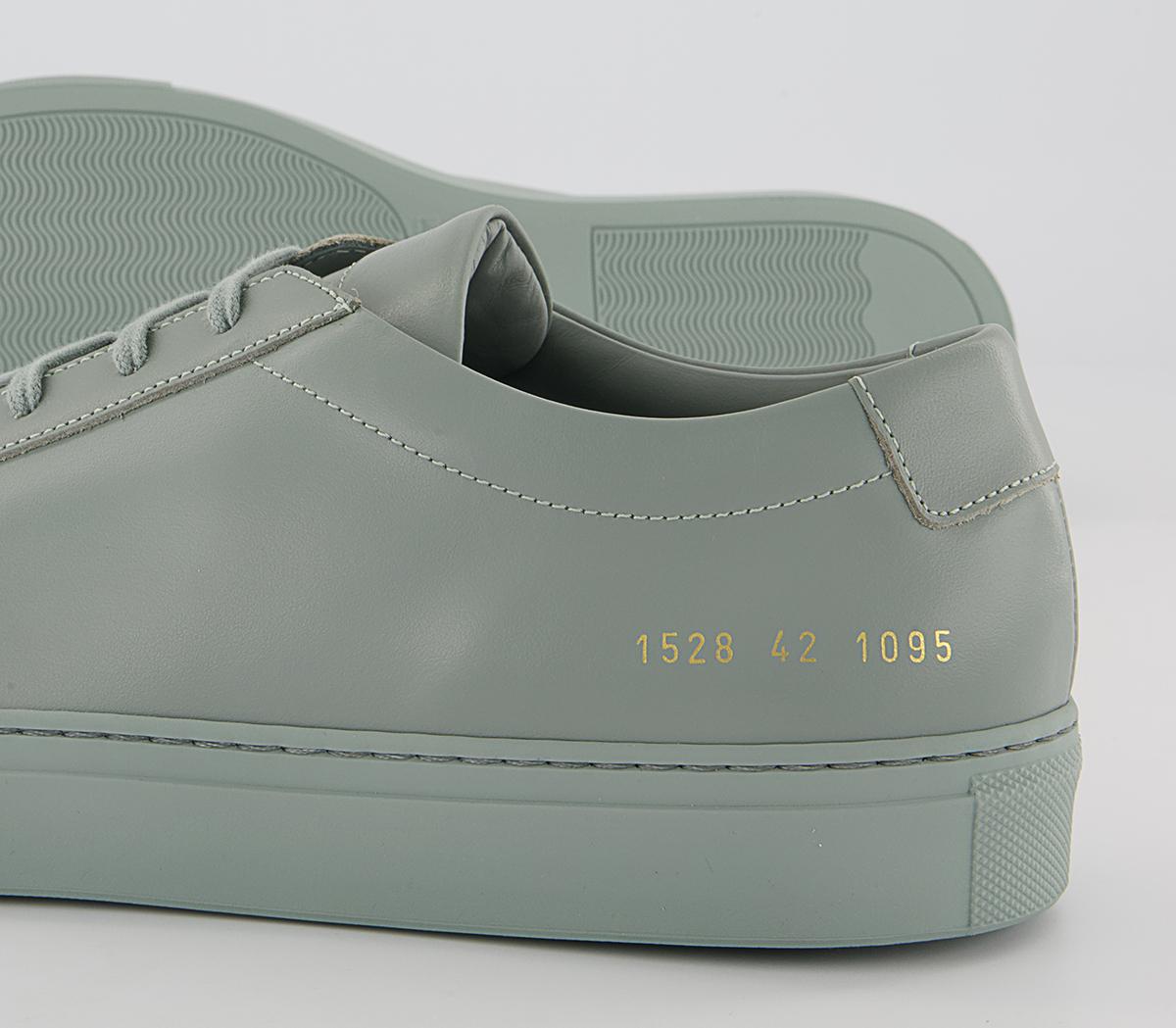 Common Projects Achilles Low Trainers M Common Projects Achilles Low Trainers M Vintage Green