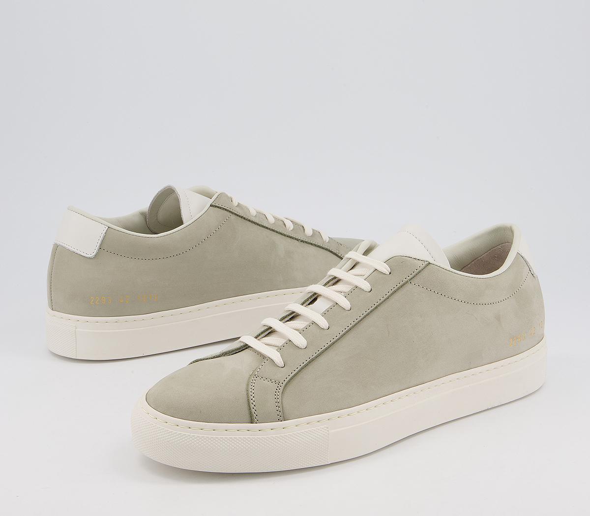 Common Projects Achilles Low Trainers Common Projects Achilles Low Trainers Olive Nubuck