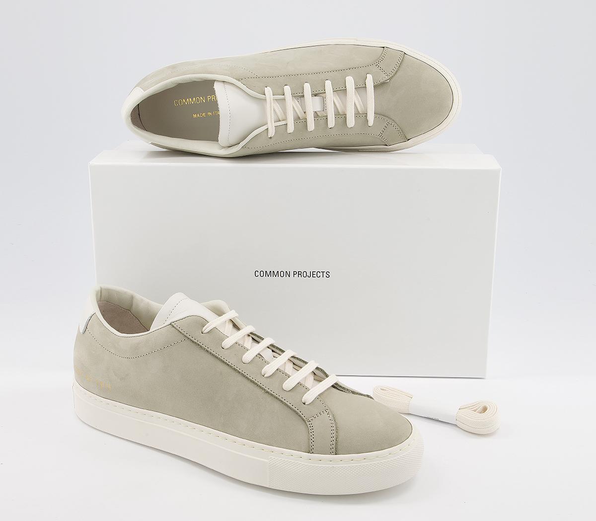 Common Projects Achilles Low Trainers Common Projects Achilles Low Trainers Olive Nubuck
