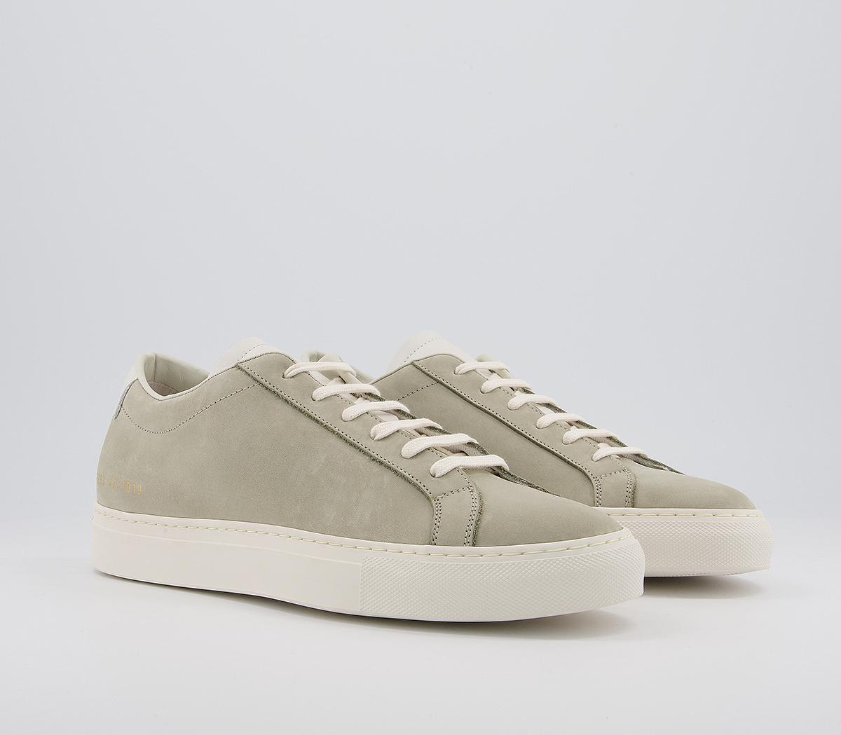 Common Projects Achilles Low Trainers Common Projects Achilles Low Trainers Olive Nubuck