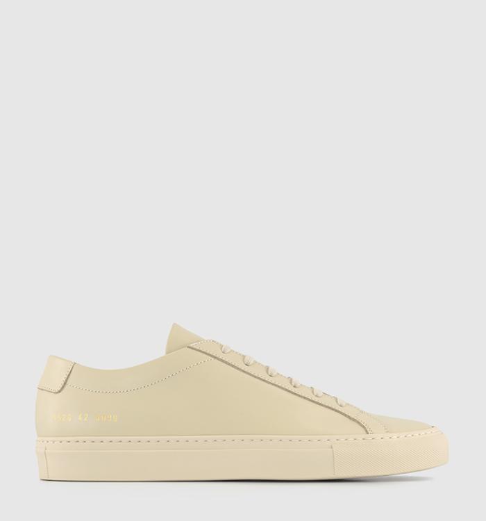 Common Projects Achilles Low Trainers Bone Leather