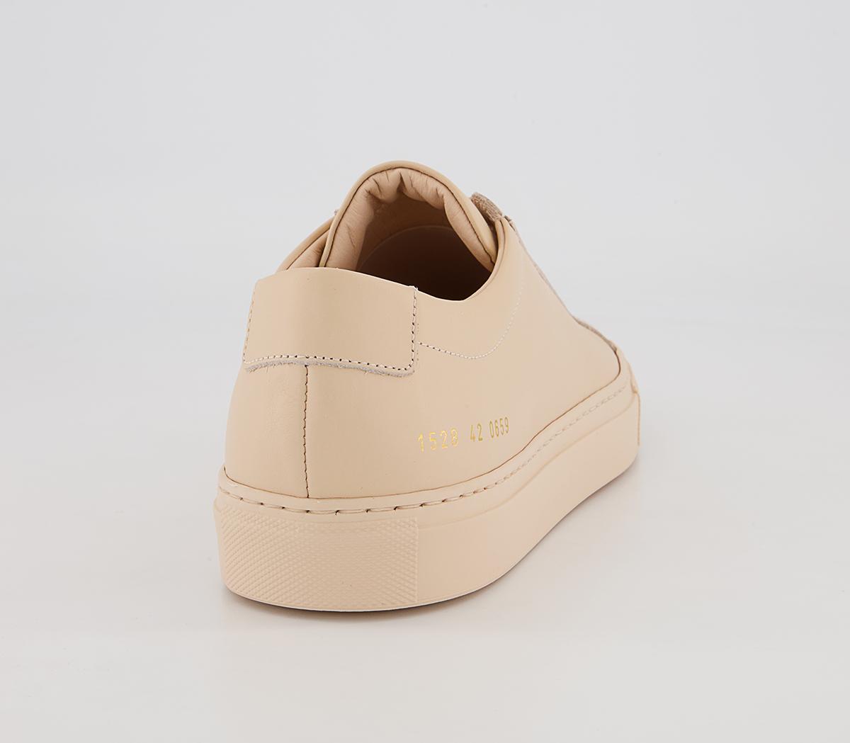 Common Projects Achilles Low Trainers M Common Projects Achilles Low Trainers M Nude Mono Leather