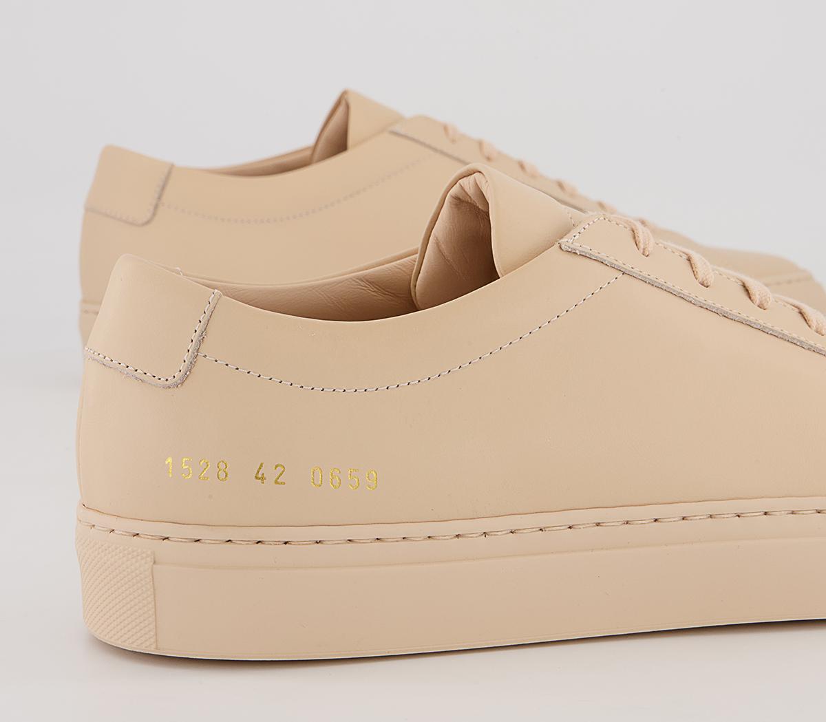 Common Projects Achilles Low Trainers M Common Projects Achilles Low Trainers M Nude Mono Leather
