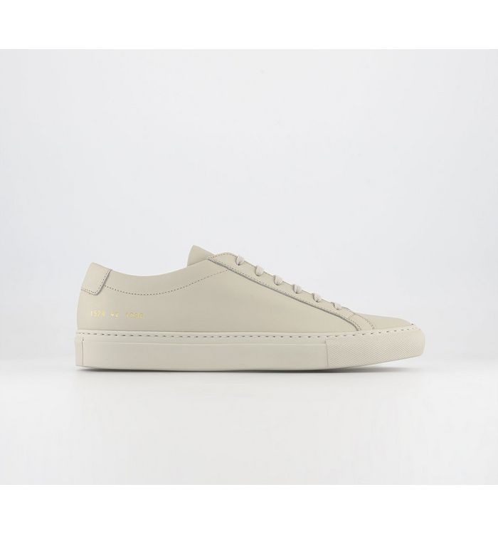 Common Projects Achilles Low Trainers Tofu In Natural