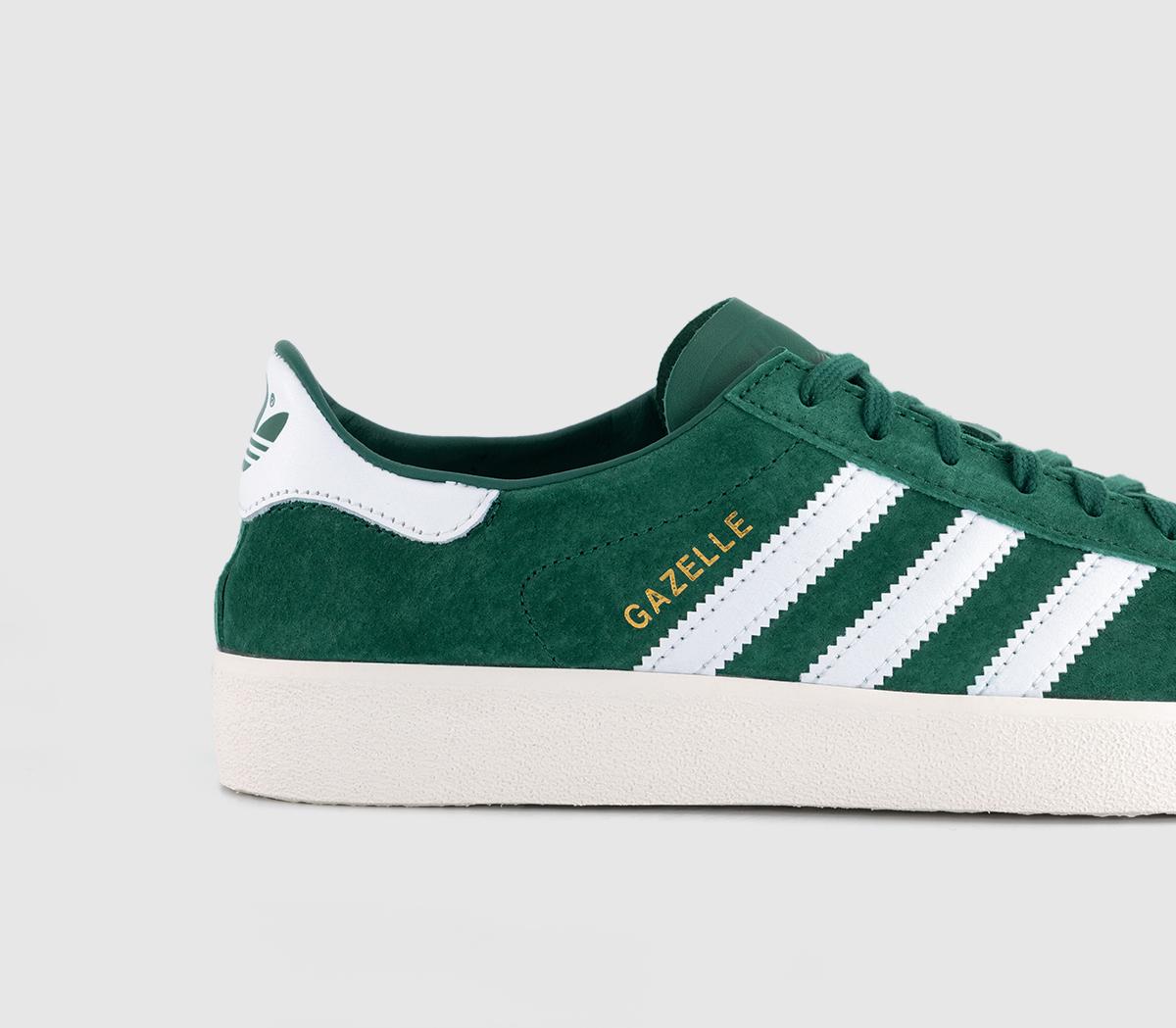 adidasGazelle Decon TrainersCollegiate Green White Gold Metallic