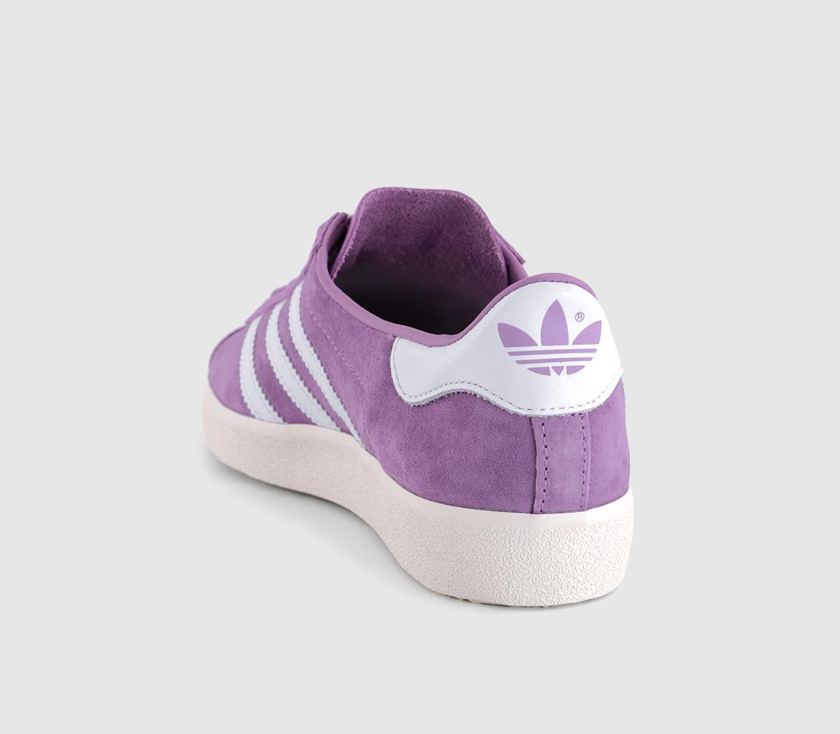 adidasGazelle Decon TrainersPreloved Purple White Gold Metallic