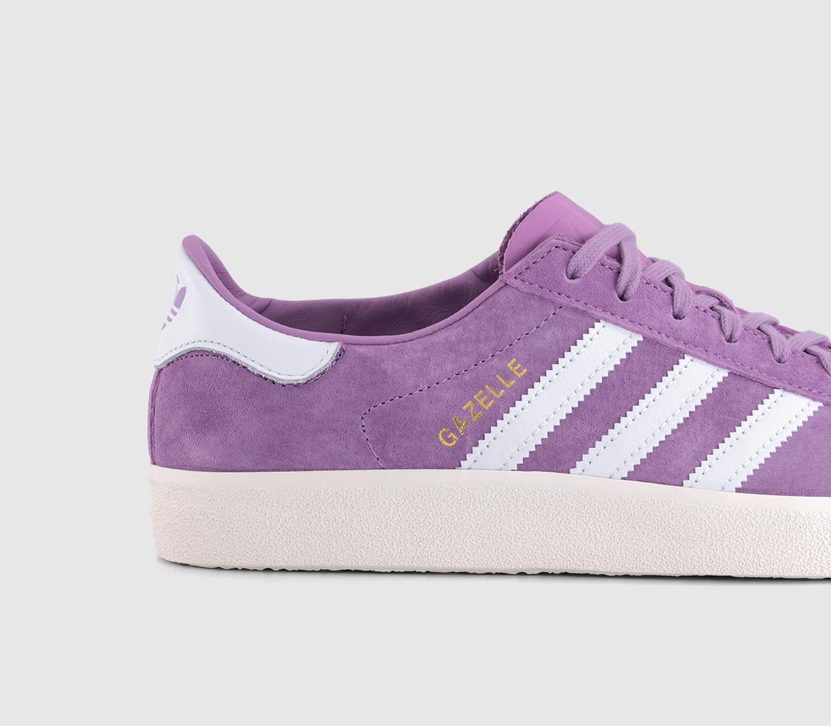 adidasGazelle Decon TrainersPreloved Purple White Gold Metallic