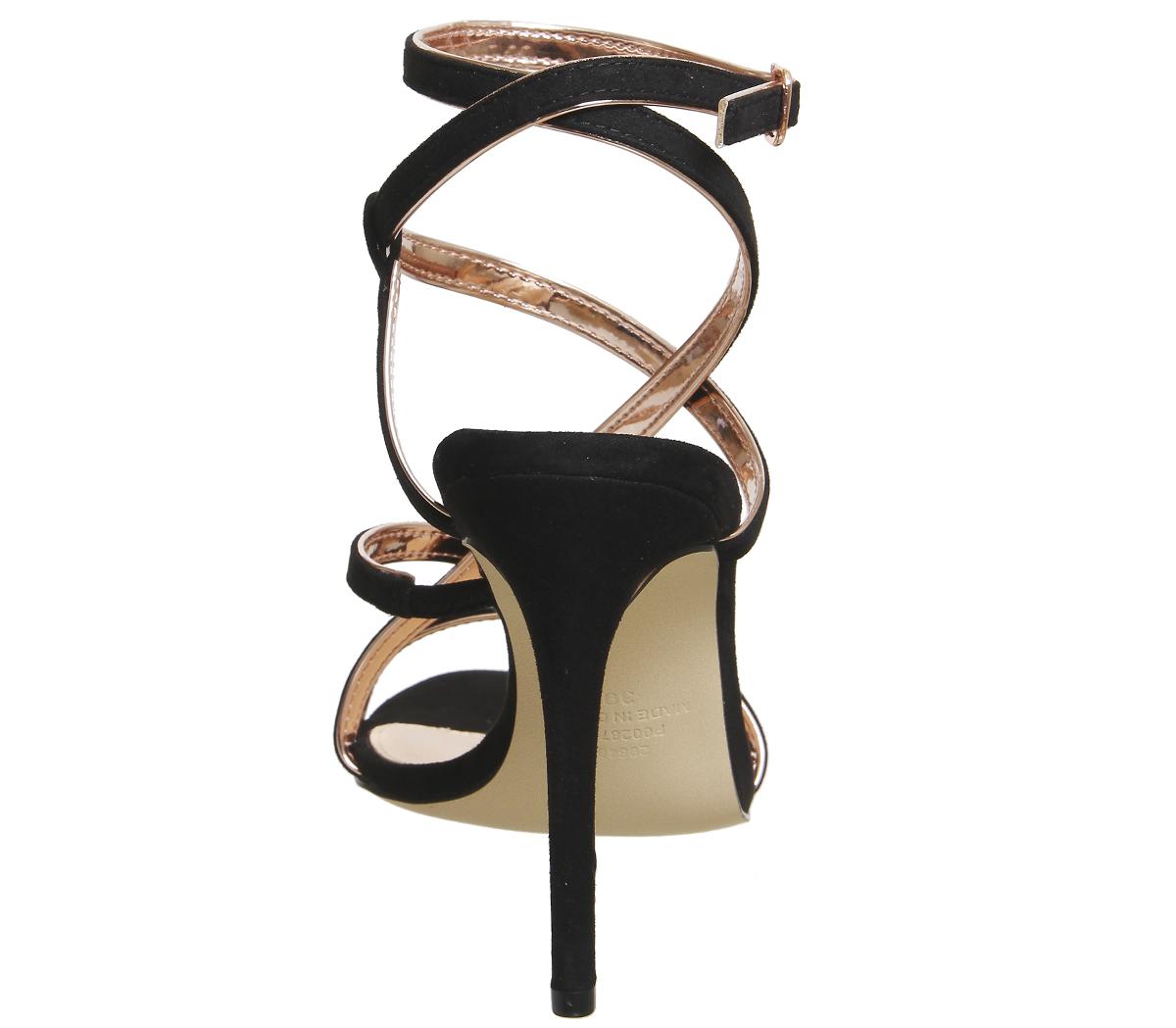 OFFICEHugo Strappy SandalBlack