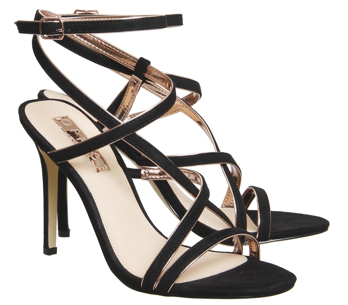 OFFICEHugo Strappy SandalBlack
