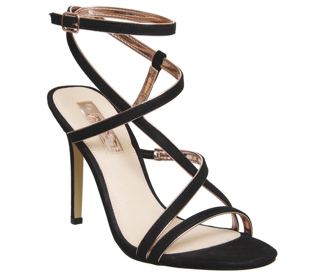 OFFICEHugo Strappy SandalBlack