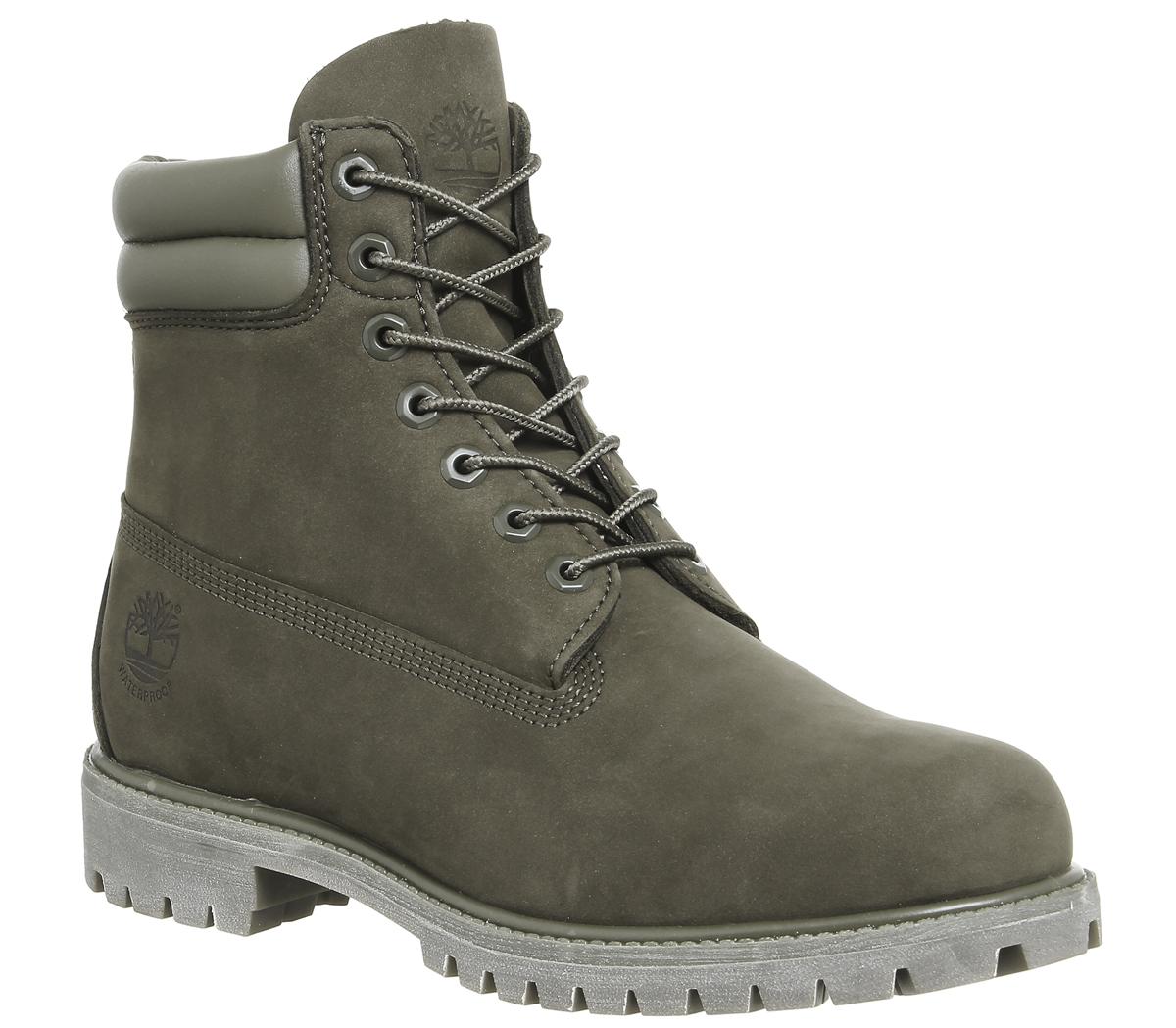 Timberland6 Inch Double Collar BootsOlive