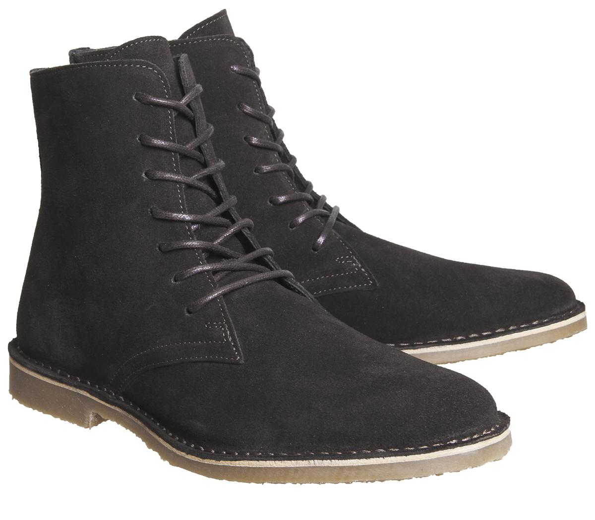 Ask the Missus Danish Lace Boots Chocolate Suede - Men’s Boots