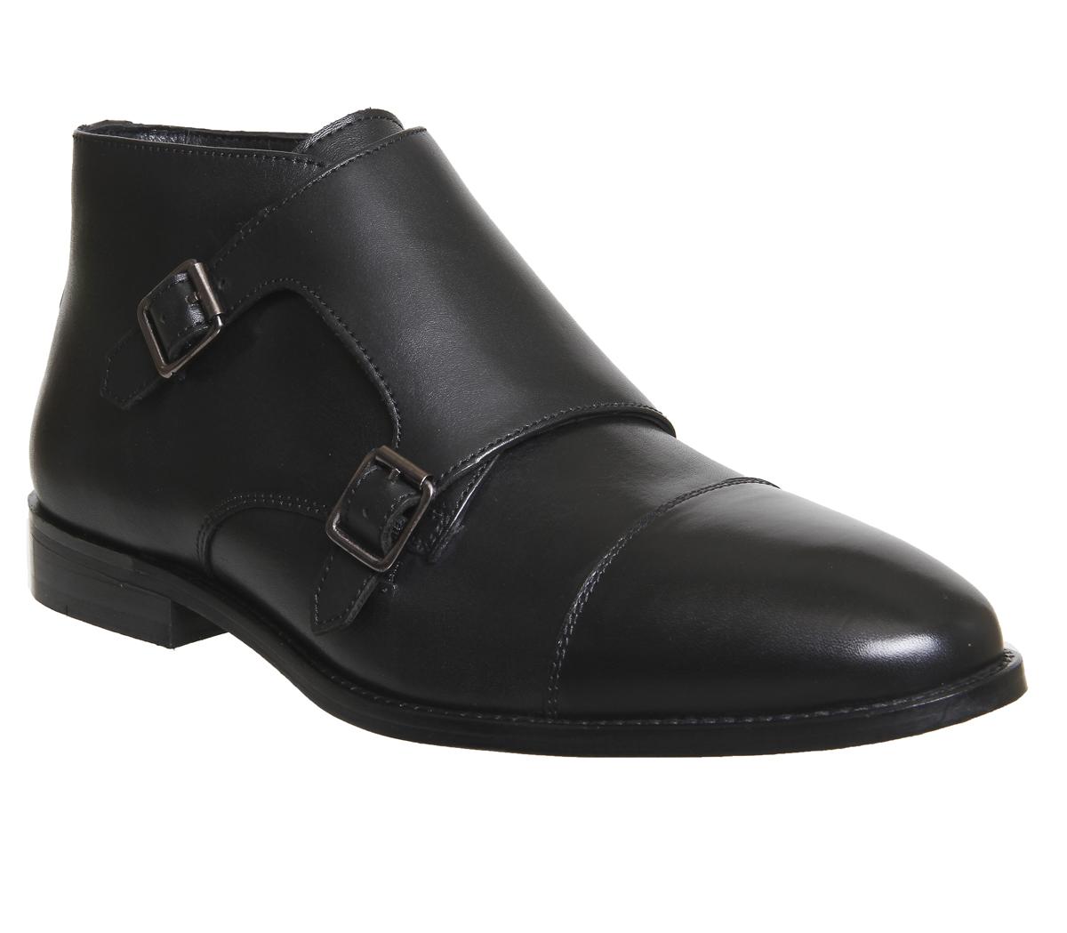 Ask the MissusGuy Monk BootsBlack Leather