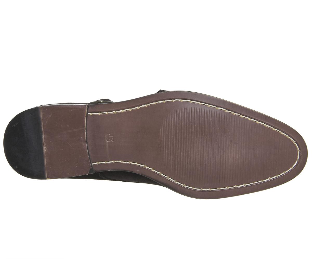 Ask the MissusGuy Monk BootsChocolate Suede