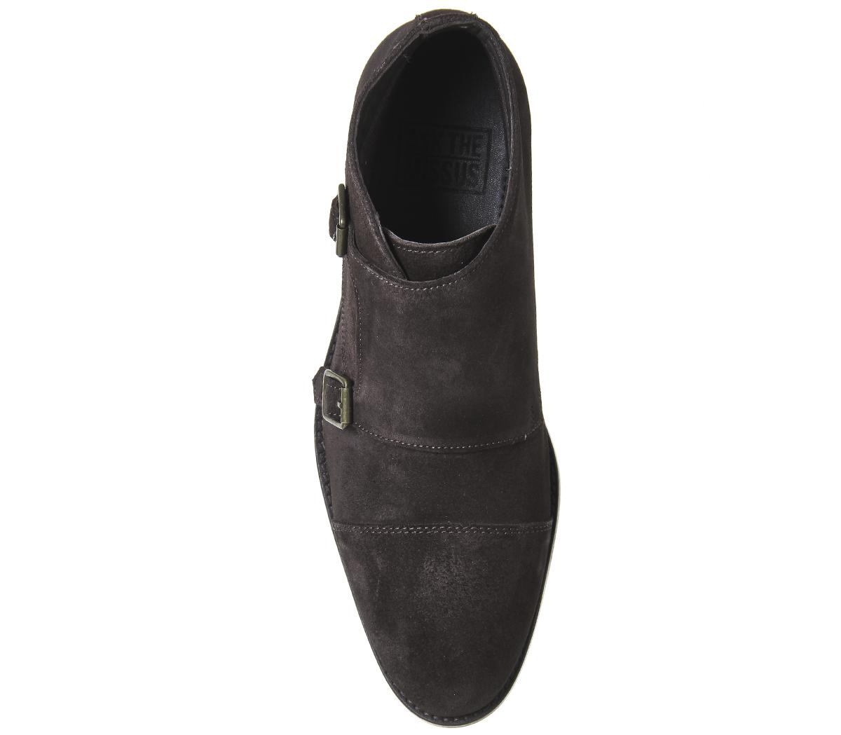 Ask the MissusGuy Monk BootsChocolate Suede