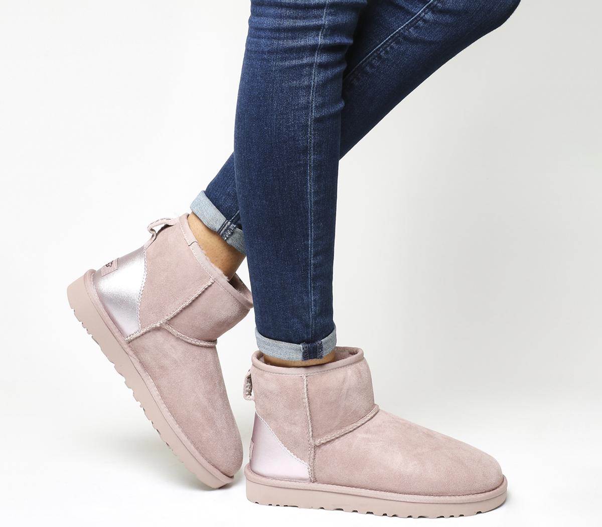 Ugg classic mini metallic ii dusk on sale suede