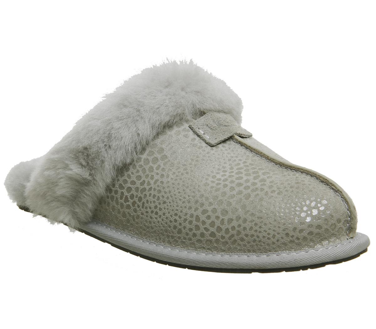 UGGScuffette Ii GlitzyGrey Violet Suede