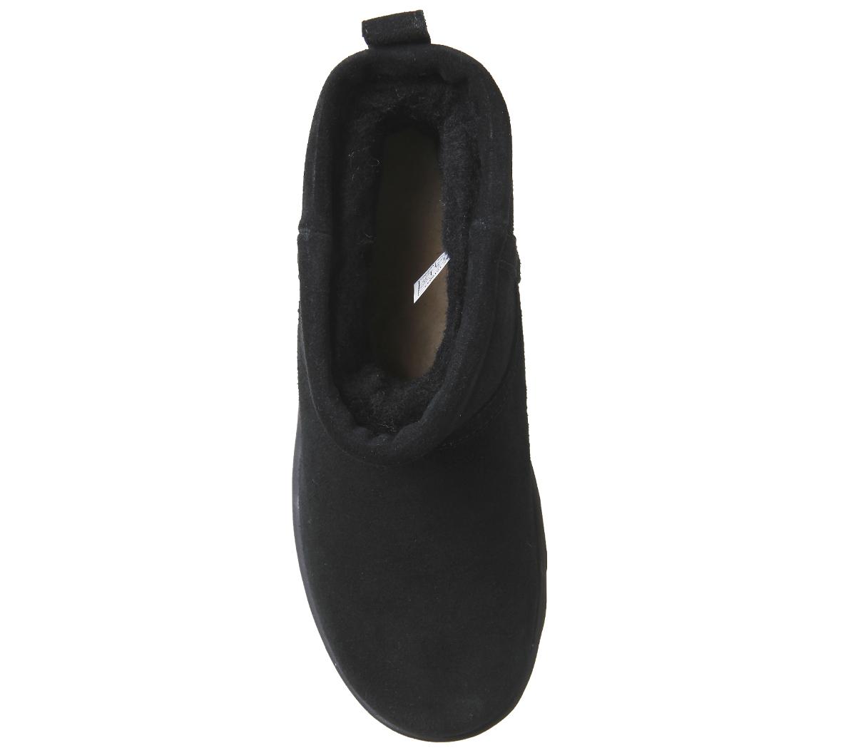 UGGClassic Mini Waterproof BootsBlack Suede