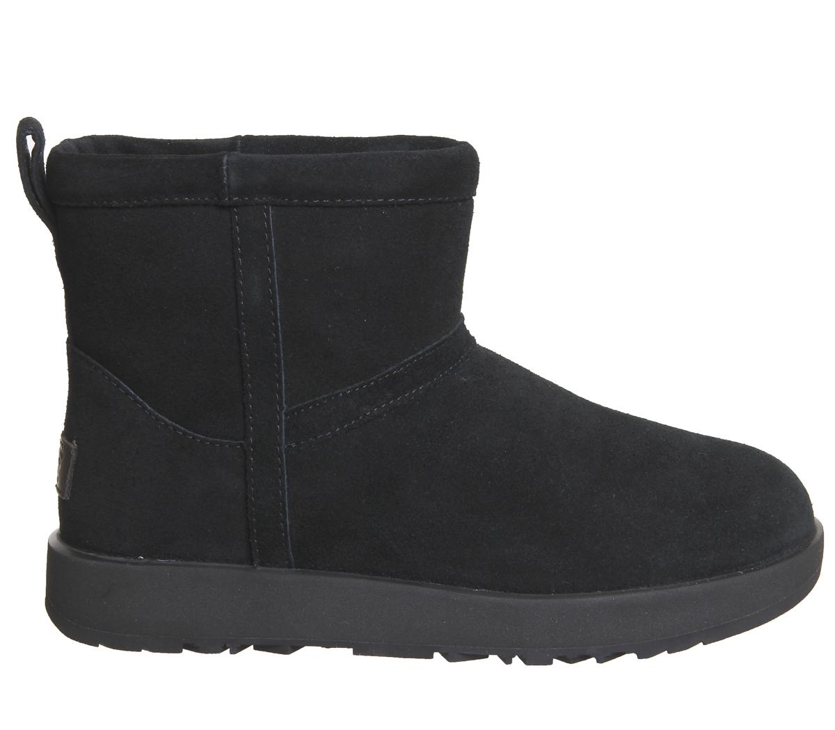 UGGClassic Mini Waterproof BootsBlack Suede