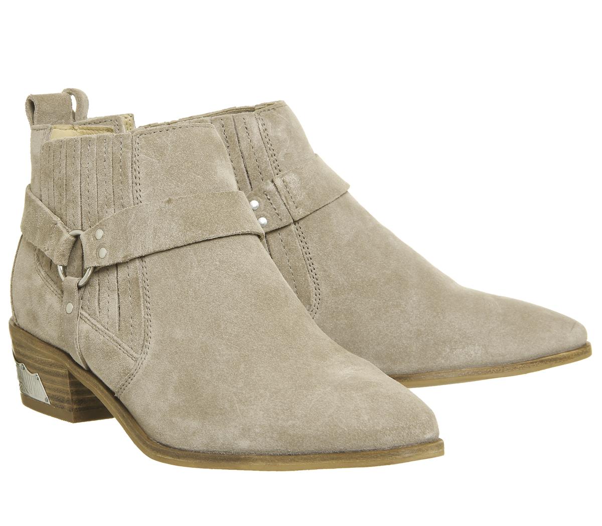OFFICEAtlas- Stirrup Western ChelseaTaupe Suede