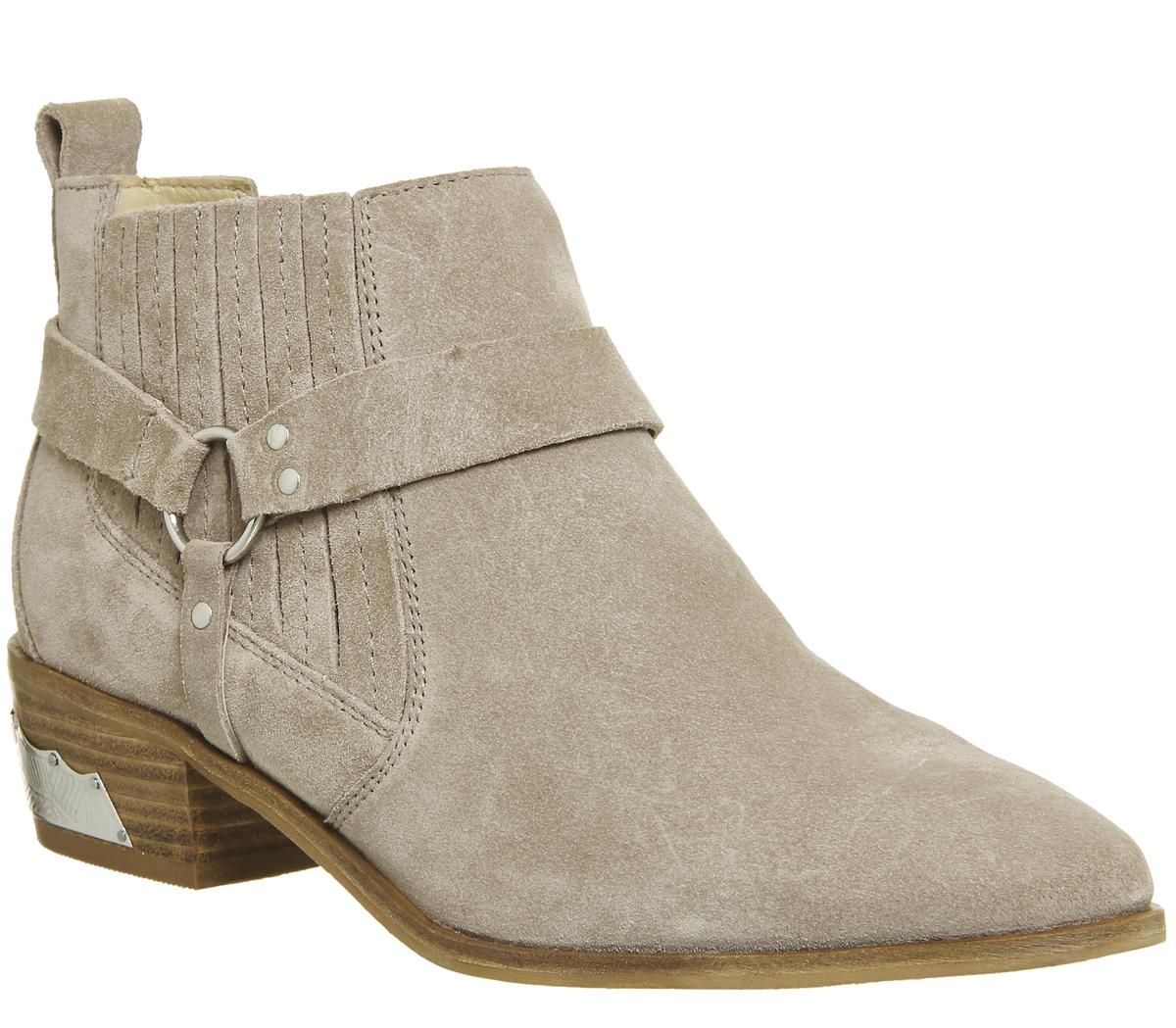 OFFICEAtlas- Stirrup Western ChelseaTaupe Suede