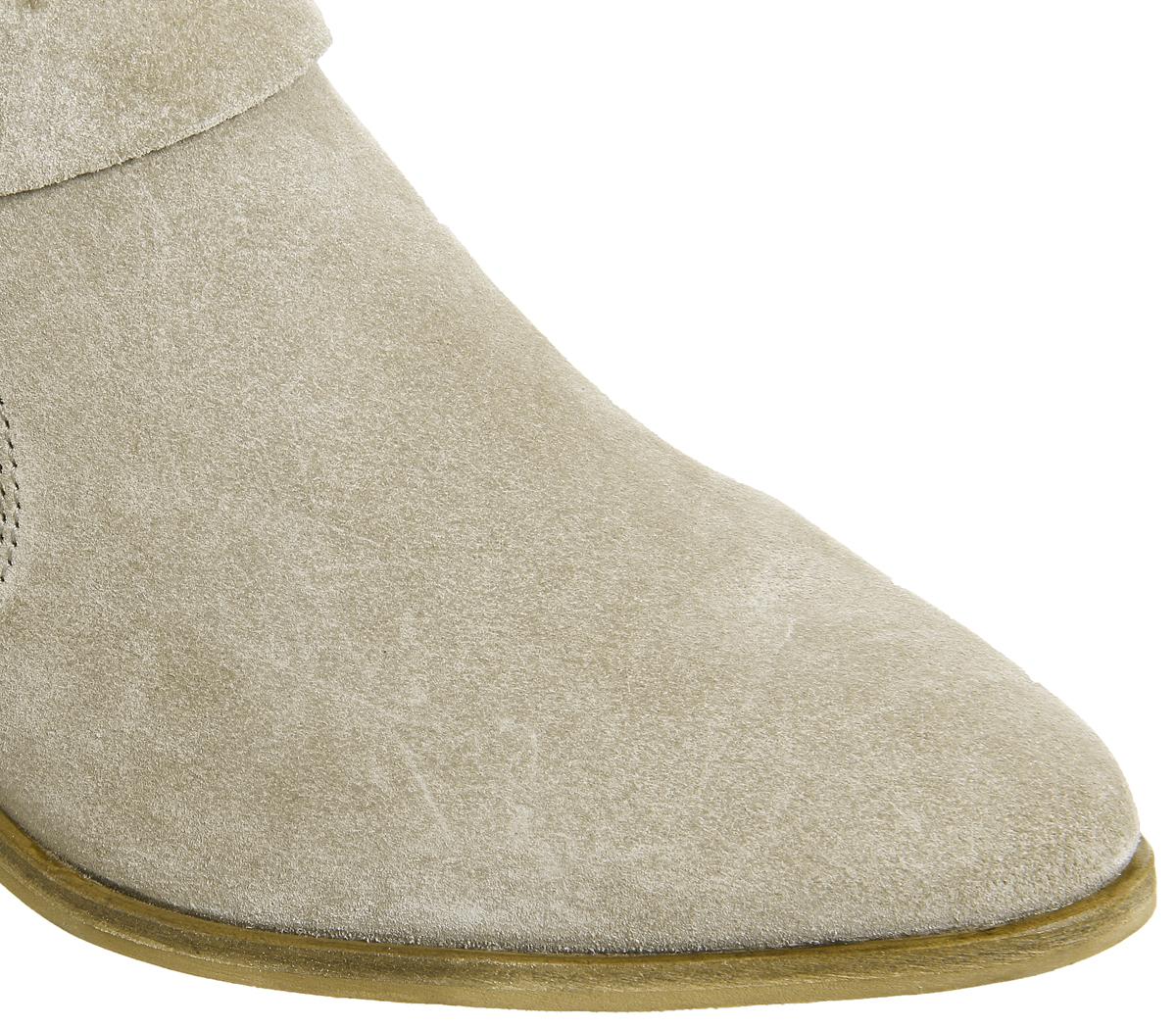 OFFICEAtlas- Stirrup Western ChelseaTaupe Suede