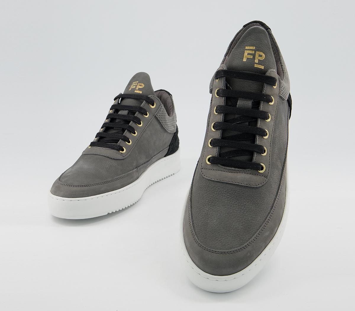Filling Pieces Low Top Ripple Trainers Filling Pieces Low Top Ripple Trainers Ceres Grey