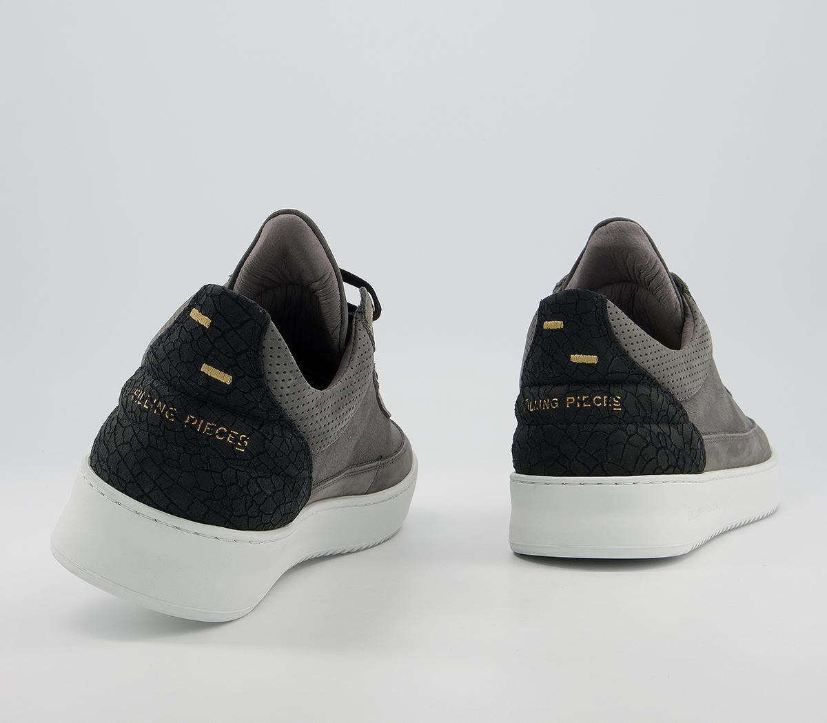 Filling Pieces Low Top Ripple Trainers Filling Pieces Low Top Ripple Trainers Ceres Grey