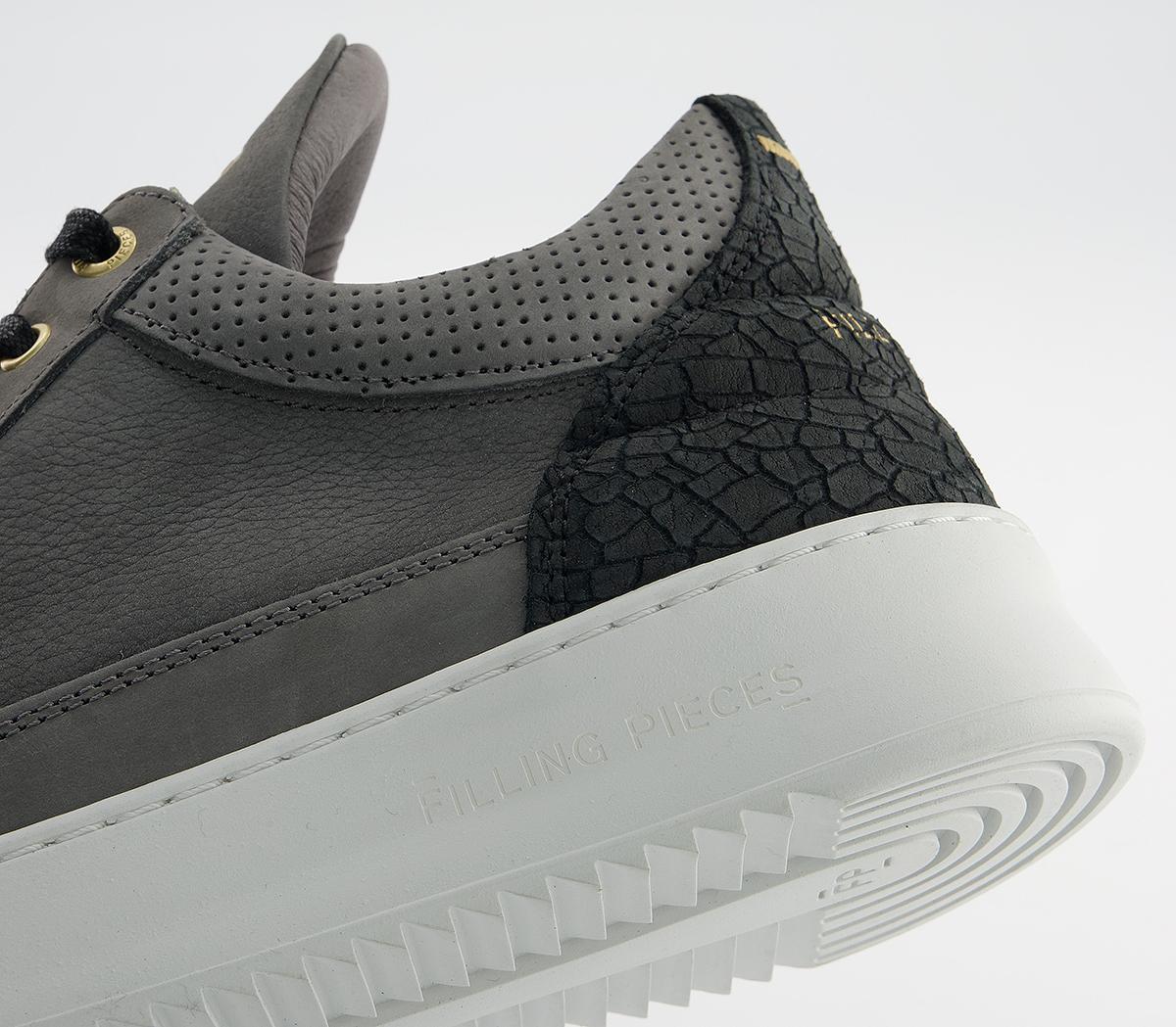 Filling Pieces Low Top Ripple Trainers Filling Pieces Low Top Ripple Trainers Ceres Grey
