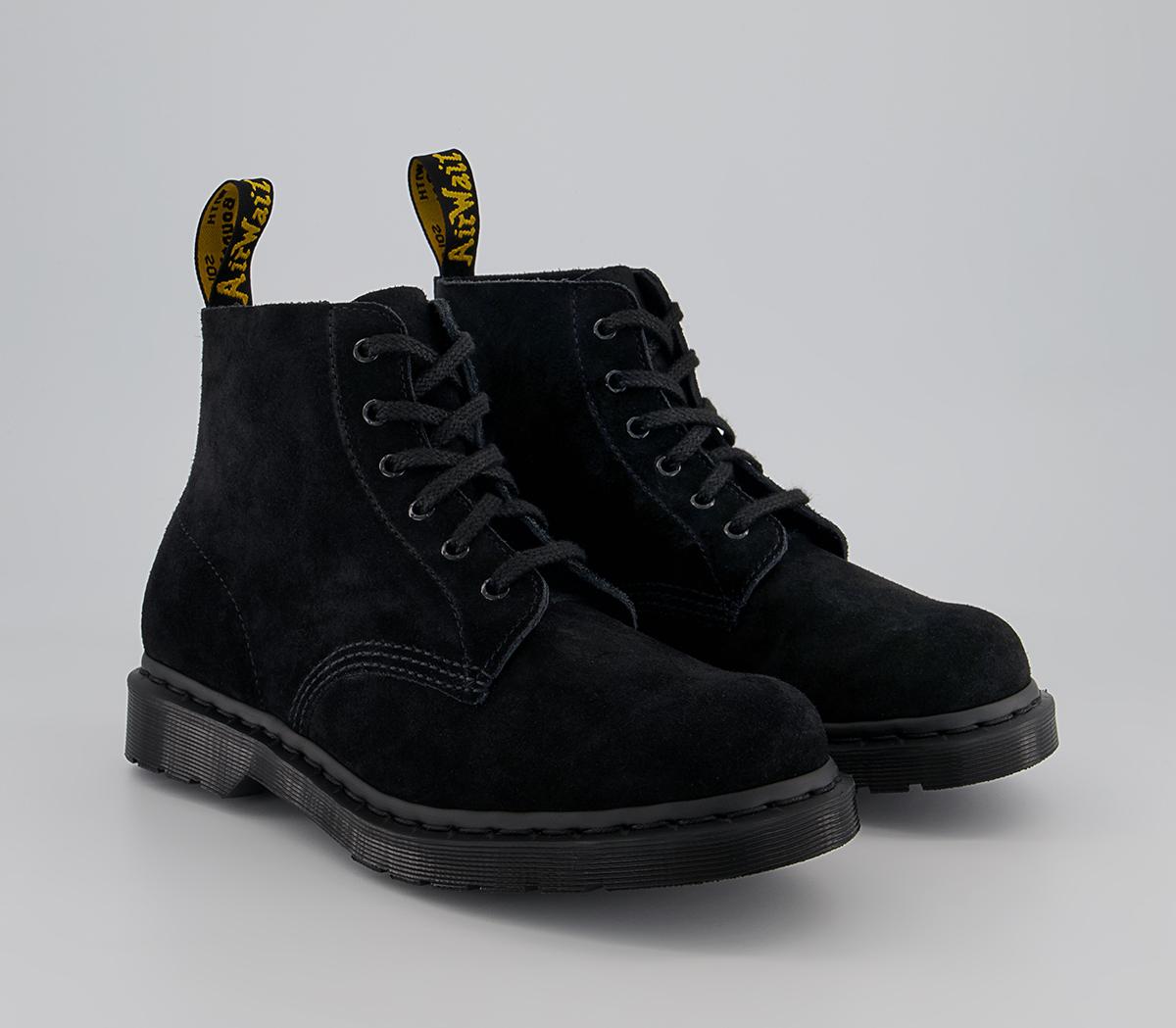 Dr. Martens 101 Boots Dr. Martens 101 Boots Black Eh Suede Mb