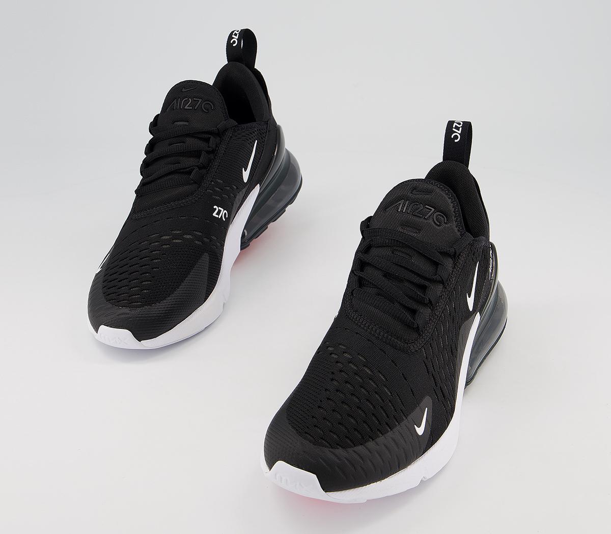 Nike Air Max 270 Trainers Nike Air Max 270 Trainers Black White