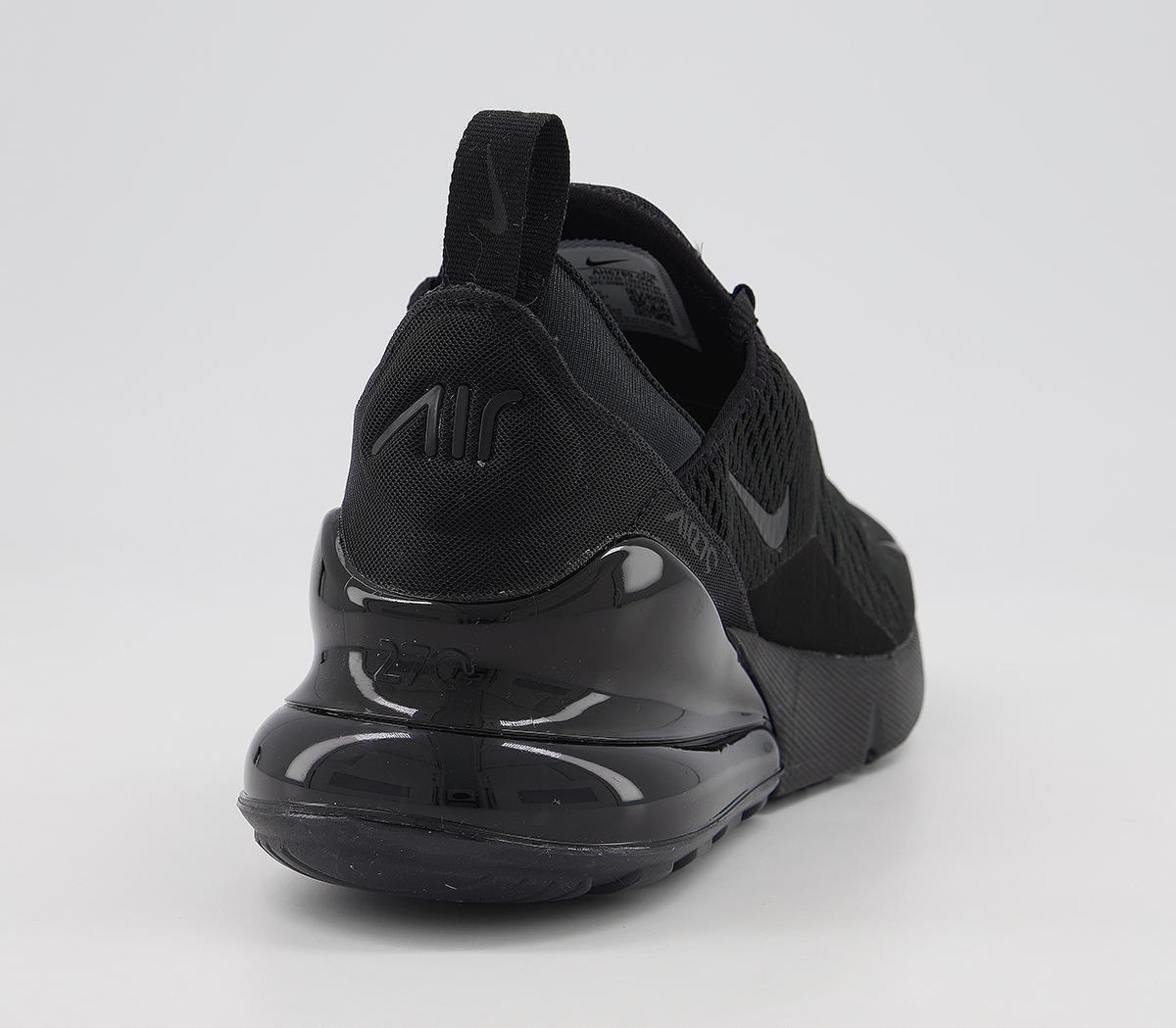 Nike Air Max 270 Trainers Nike Air Max 270 Trainers Black Black F