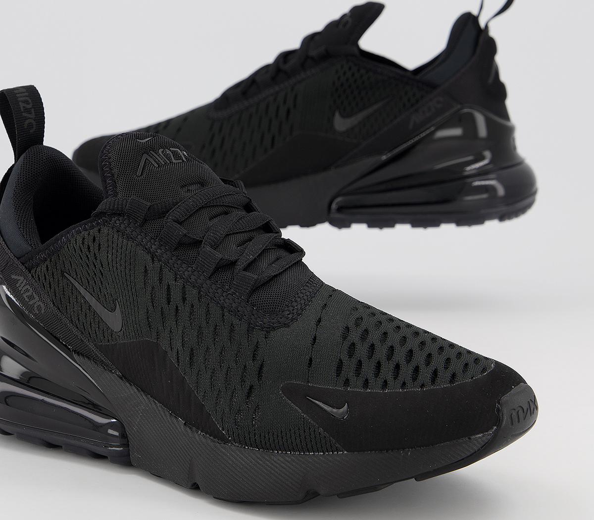 Nike Air Max 270 Trainers Nike Air Max 270 Trainers Black Black F