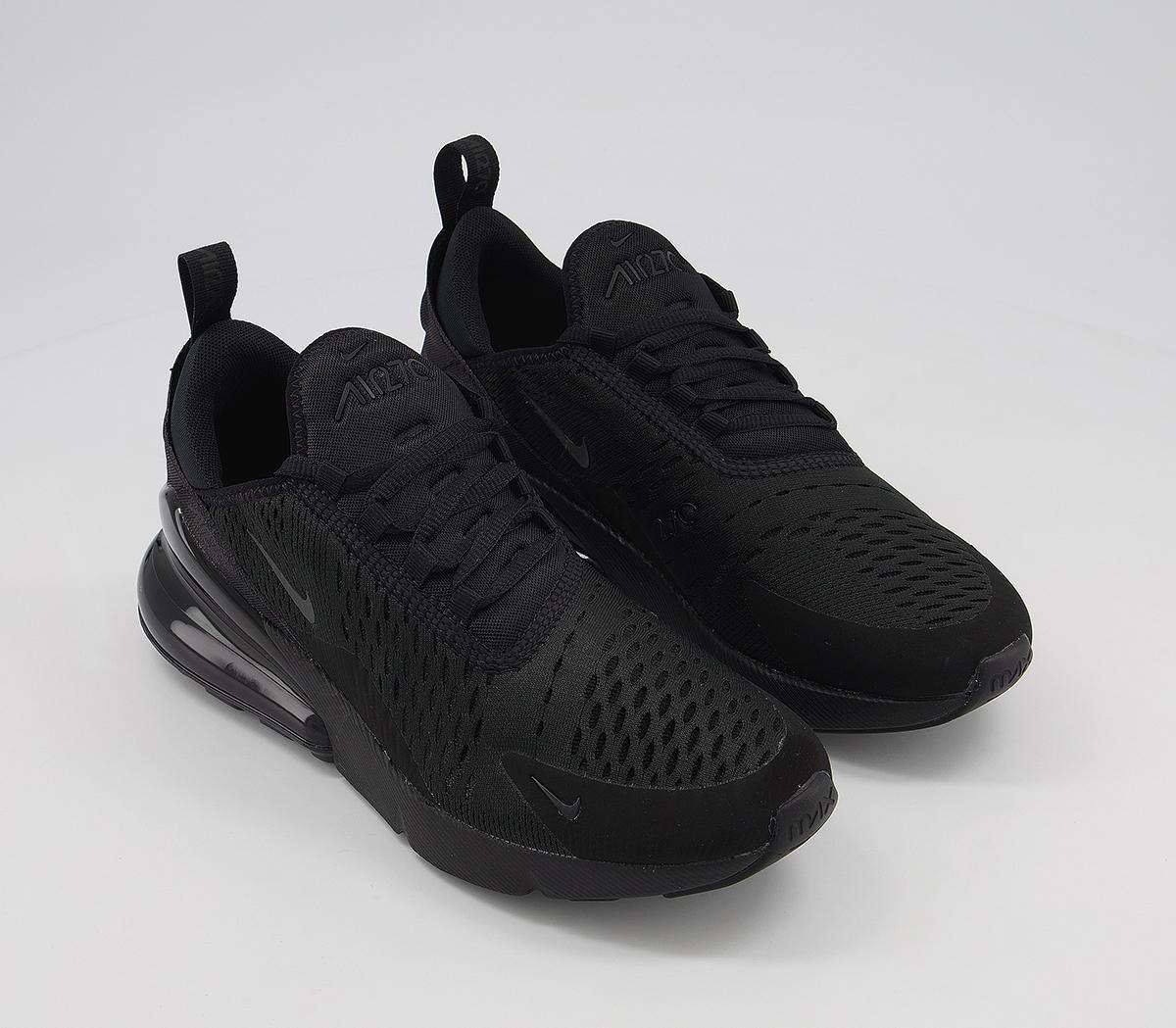 Nike Air Max 270 Trainers Nike Air Max 270 Trainers Black Black F
