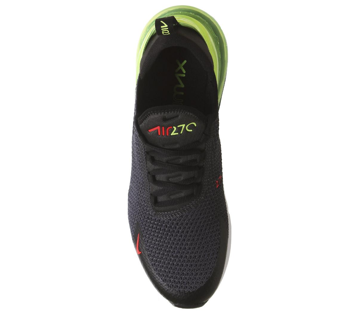 Nike Air Max 270 Anthracite Volt Black Crimson White