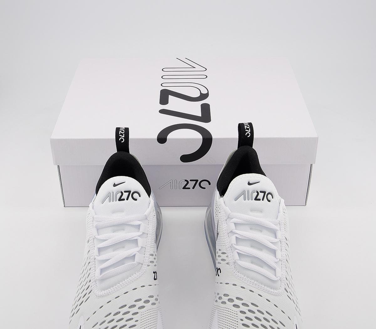Nike Air Max 270 Trainers Nike Air Max 270 Trainers White Black White