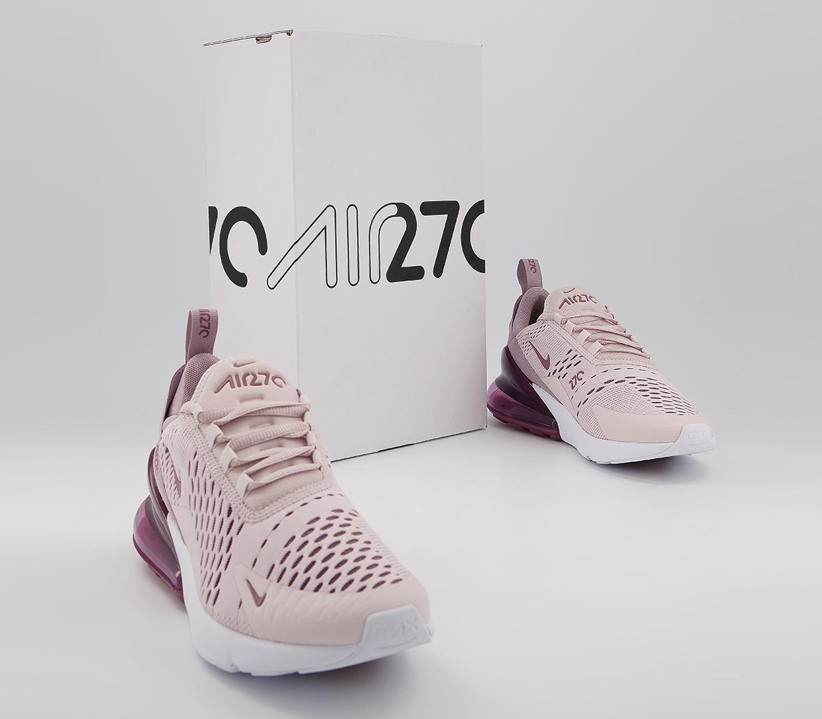 Nike Air Max 270 Trainers Nike Air Max 270 Trainers Barely Rose Vintage White