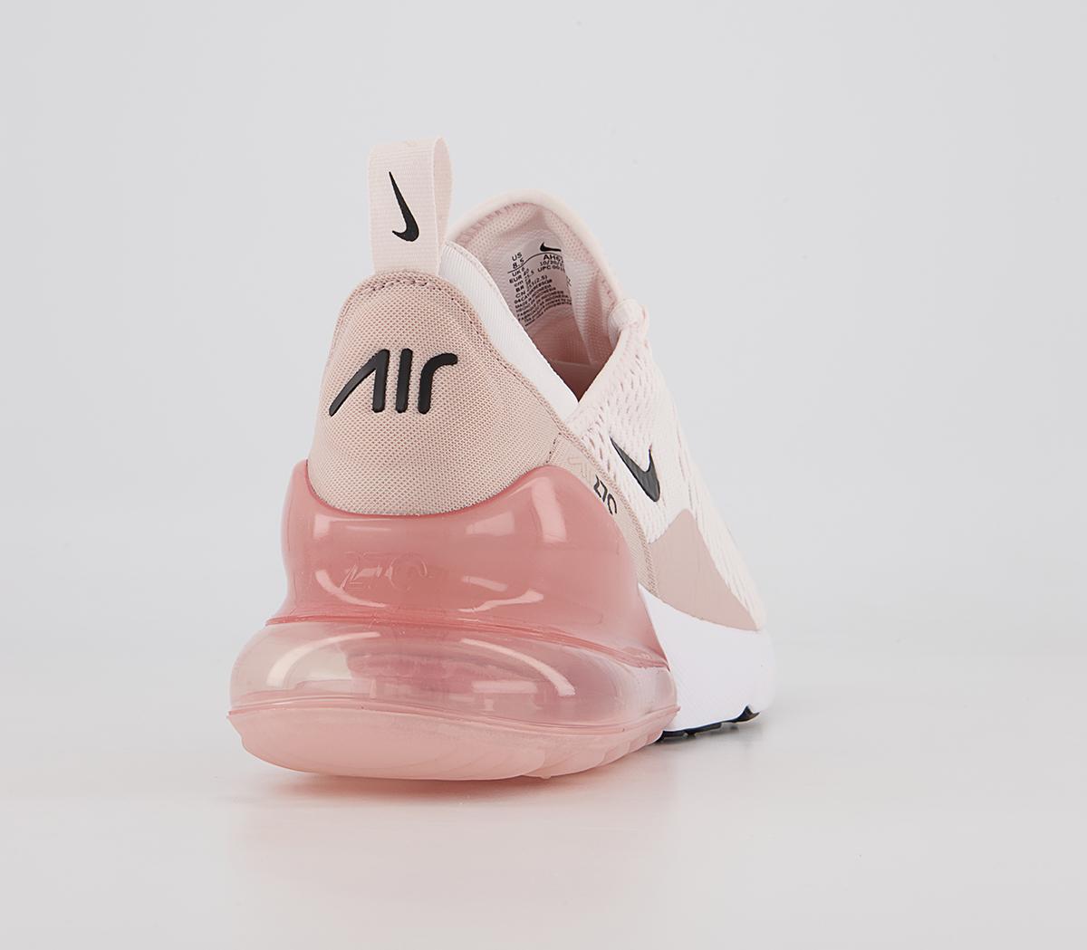 Nike Air Max 270 Trainers Nike Air Max 270 Trainers Light Soft Pink Black Pink Oxford