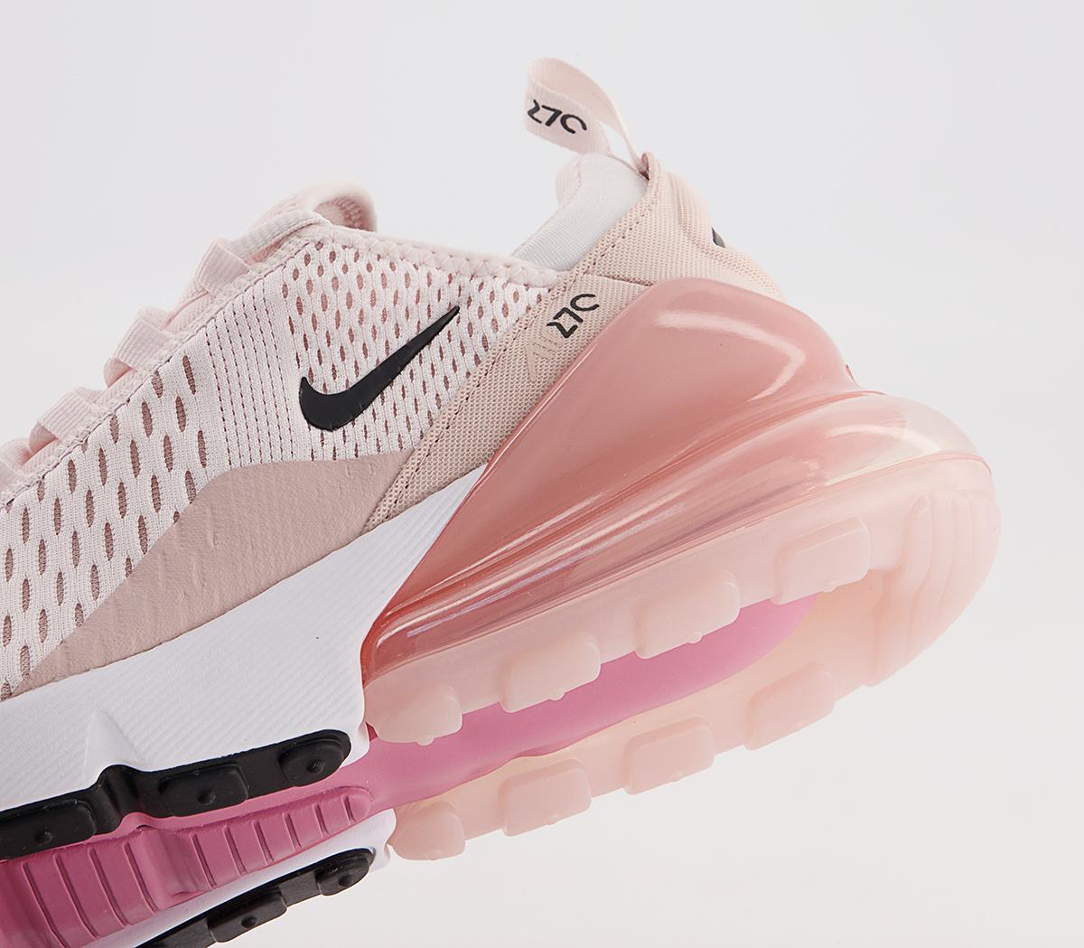 Nike Air Max 270 Trainers Nike Air Max 270 Trainers Light Soft Pink Black Pink Oxford