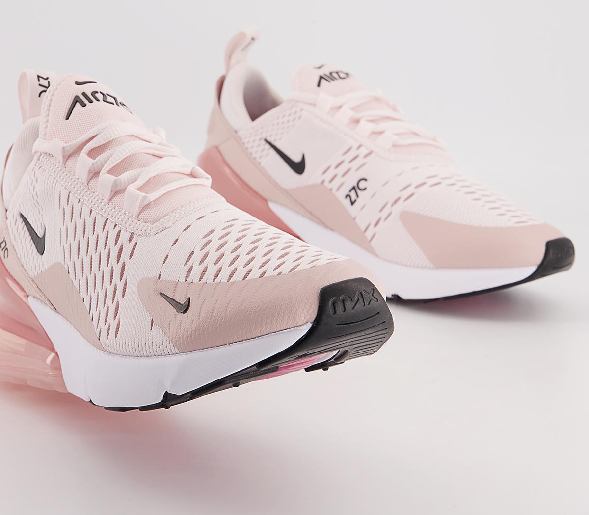 Nike Air Max 270 Trainers Nike Air Max 270 Trainers Light Soft Pink Black Pink Oxford