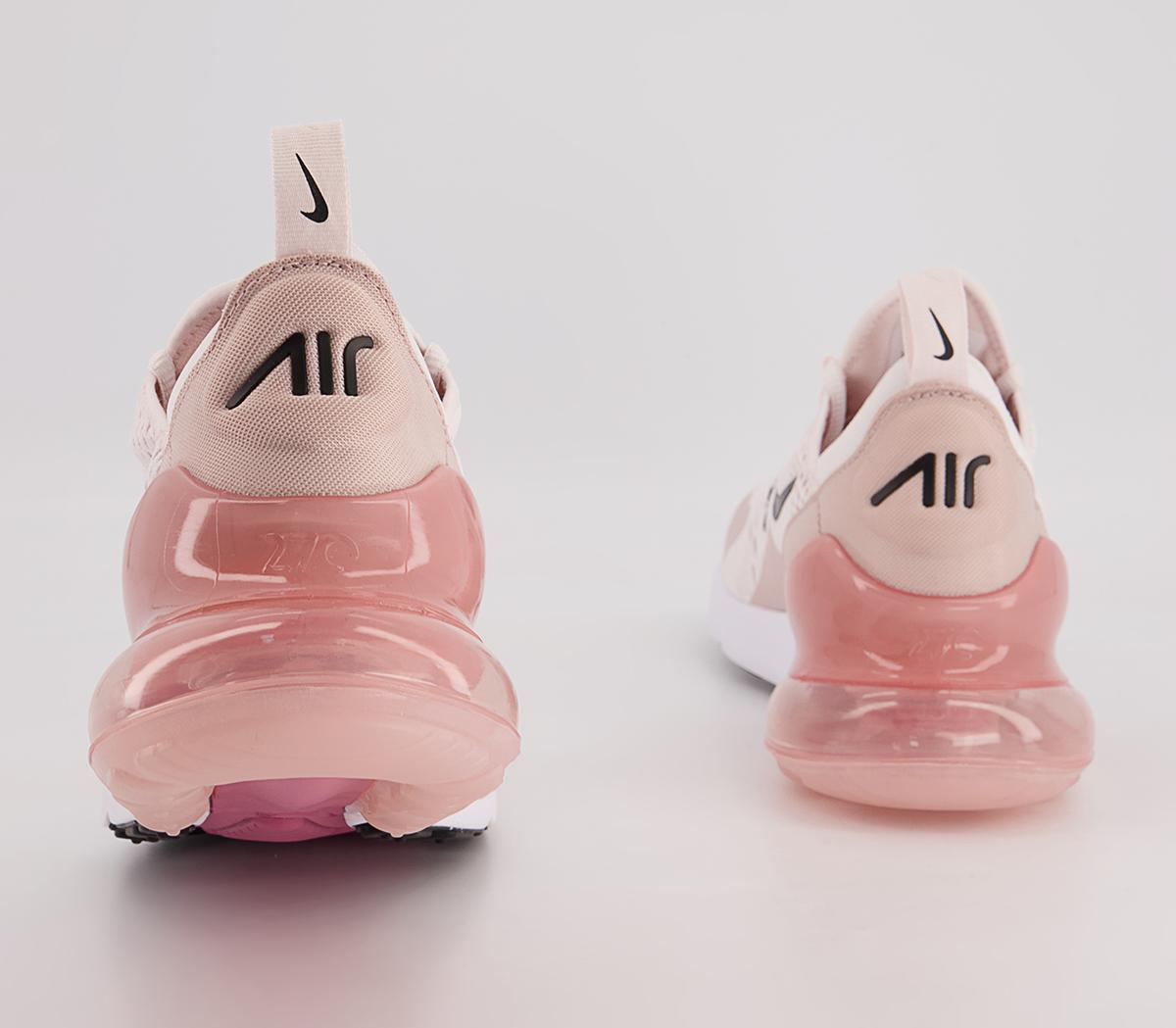 Nike Air Max 270 Trainers Nike Air Max 270 Trainers Light Soft Pink Black Pink Oxford