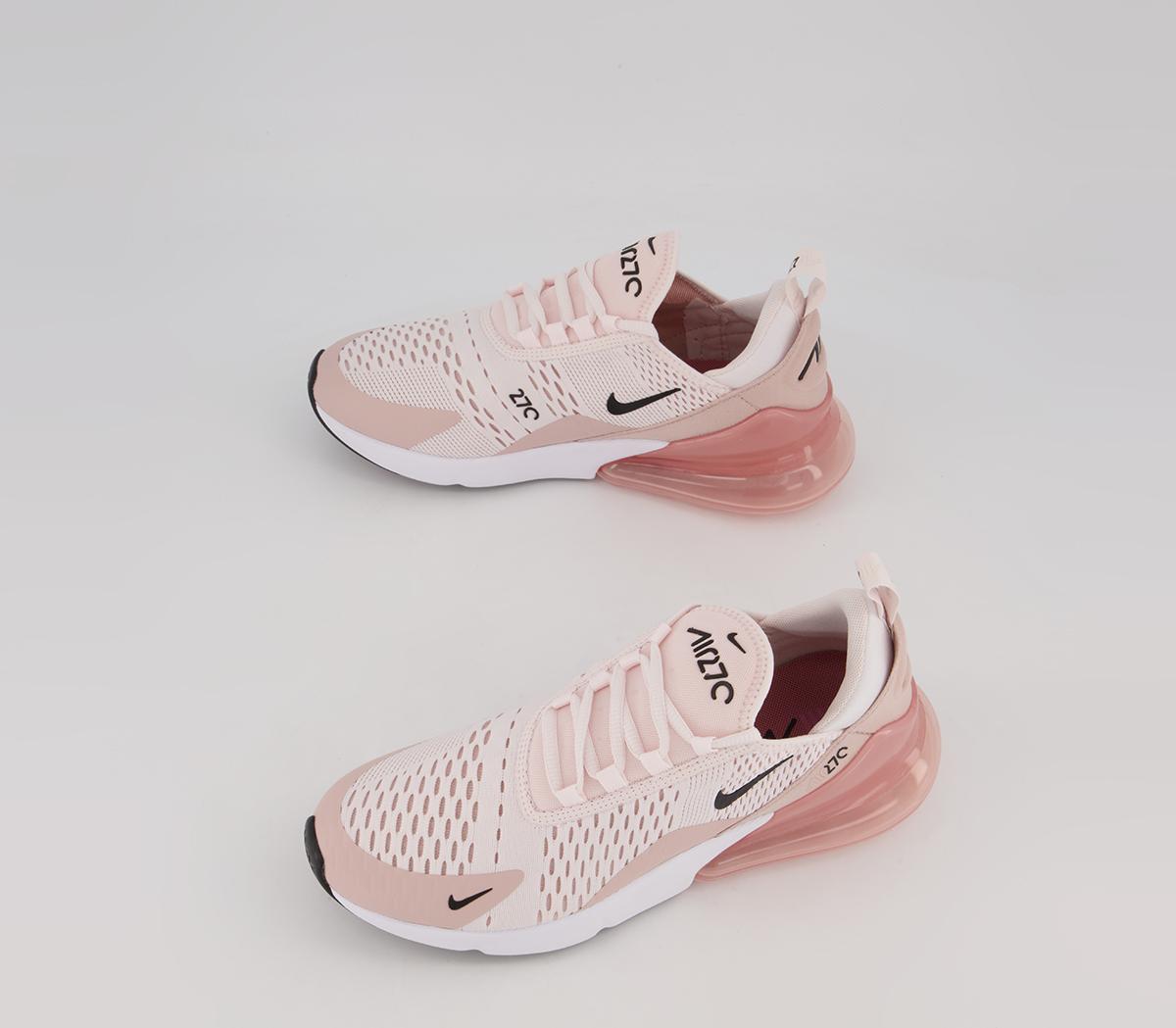 Nike Air Max 270 Trainers Nike Air Max 270 Trainers Light Soft Pink Black Pink Oxford