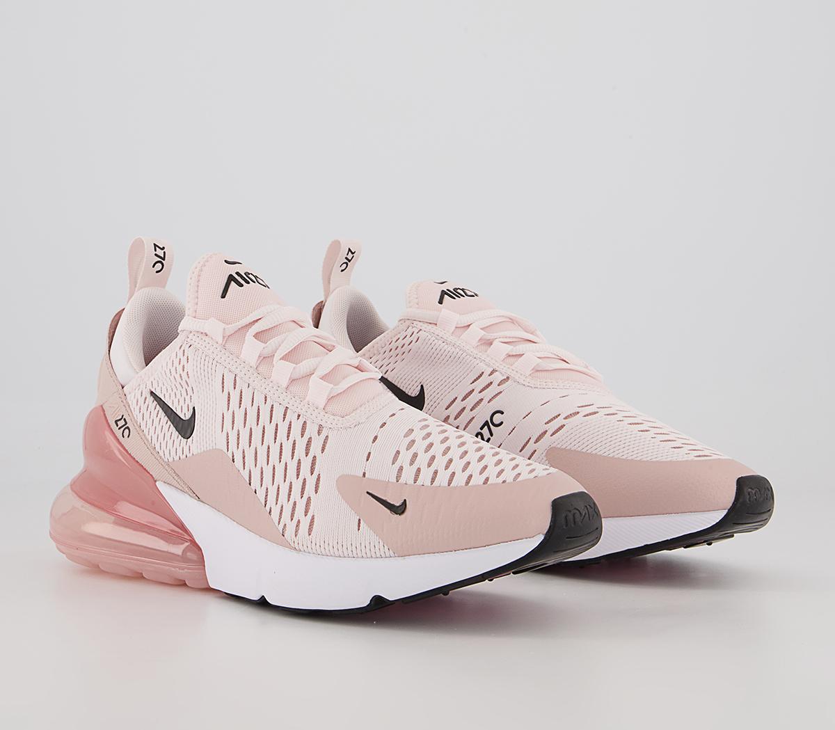 Nike Air Max 270 Trainers Nike Air Max 270 Trainers Light Soft Pink Black Pink Oxford