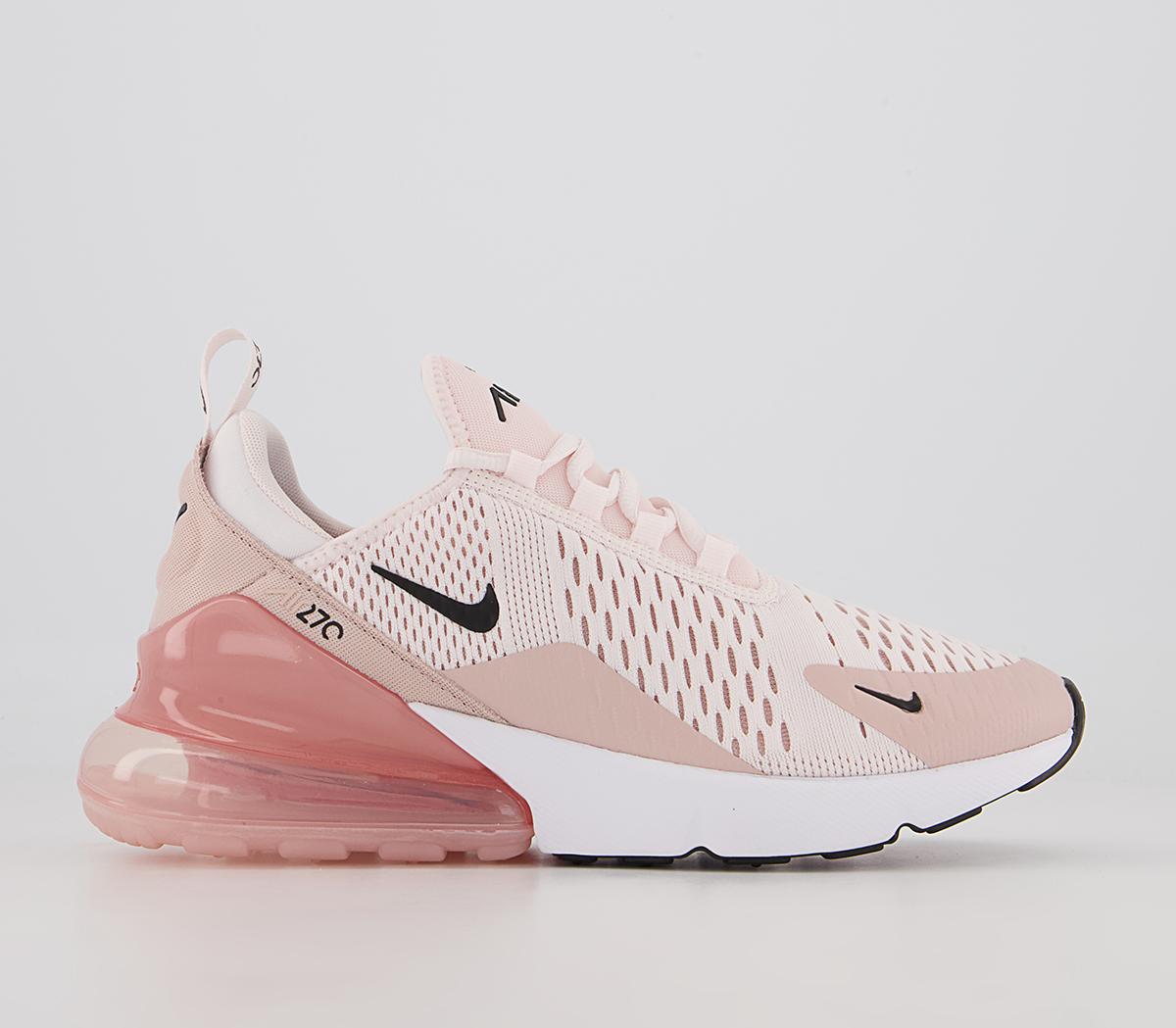 Nike Air Max 270 Light Soft Pink/Black/Pink Oxford Women's Shoe - Hibbett
