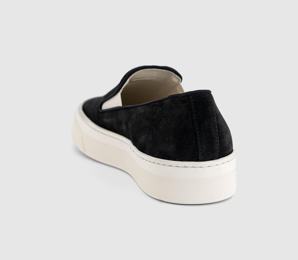 Common ProjectsSlip On Suede ShoesBlack White