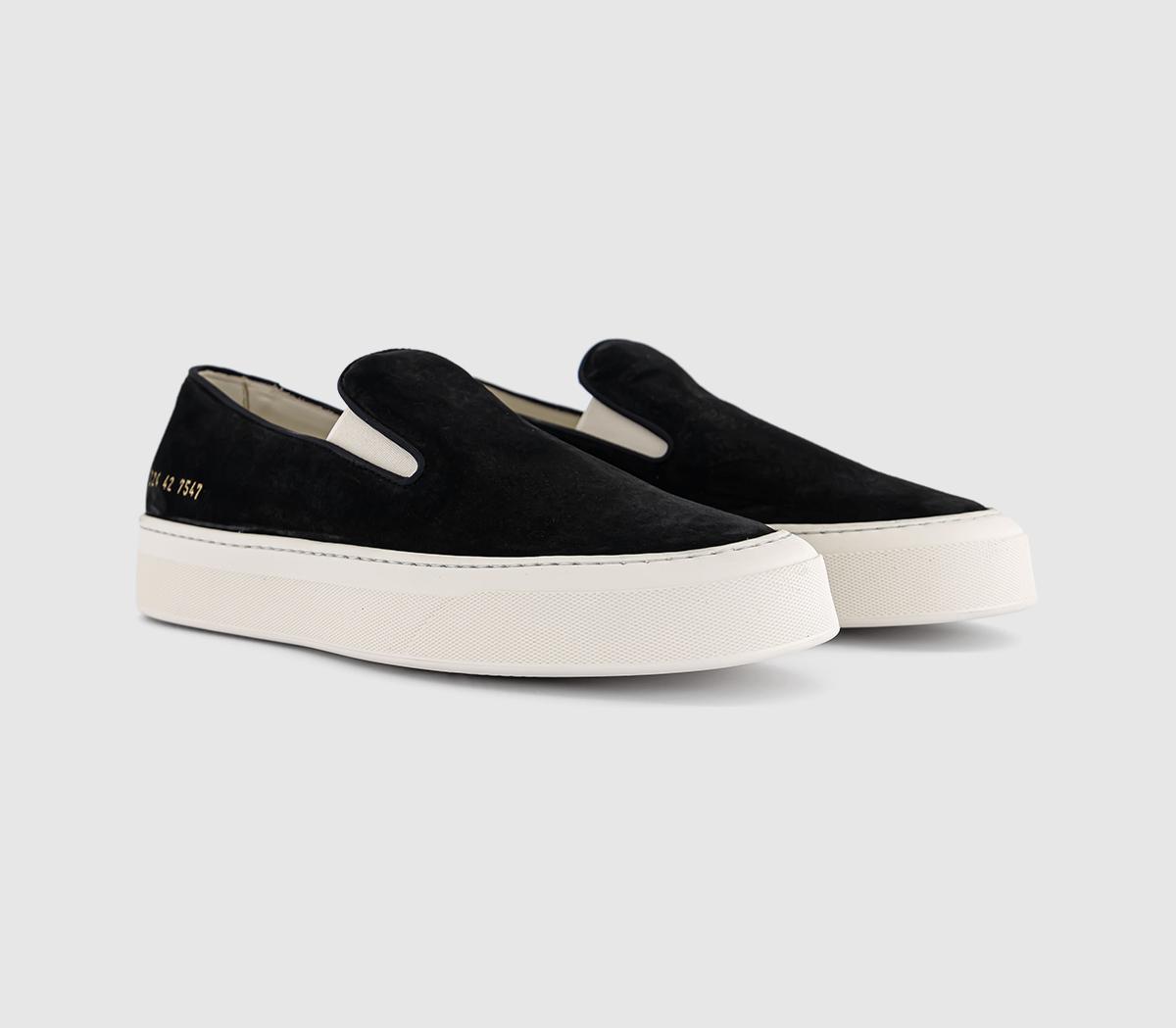 Common ProjectsSlip On Suede ShoesBlack White